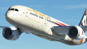 Horizon Simulations 787-9 - Etihad Airways "Mission Impossile" A6-BLO thumbnail 6