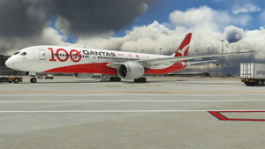 Horizon Simulations 787-9 | Qantas (100 Year Anniversary Livery) thumbnail 3