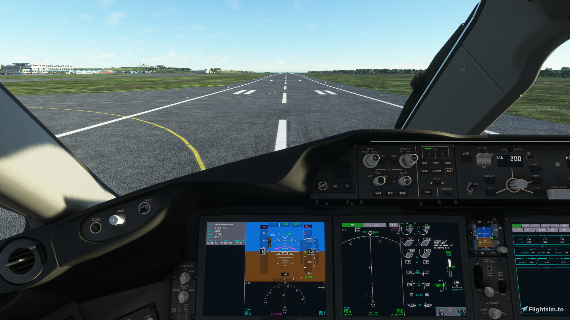 Horizon Simulations 787 9 Custom Camera Views Aircraft Liveries For 