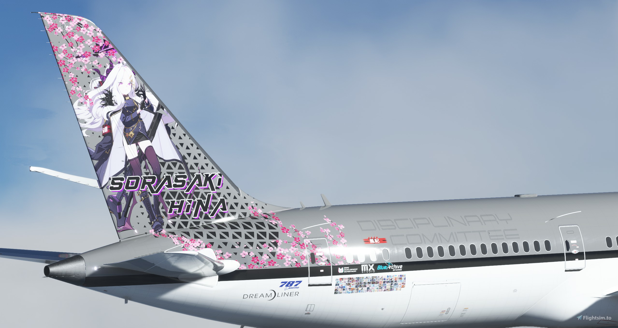 Horizon Simulations Boeing 787-9 │BLUE ARCHIVE (fictional