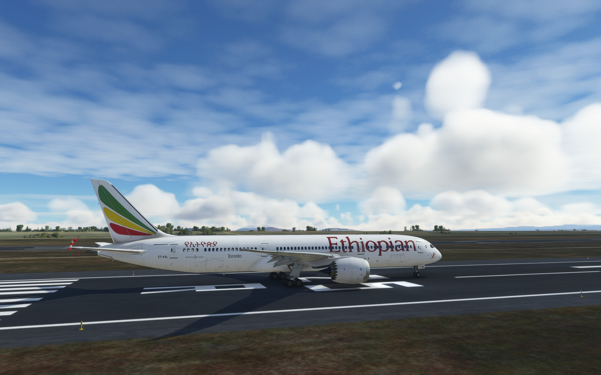 Horizon Simulations Boeing 787-9 Ethiopian (ET-AXL) - Image 1