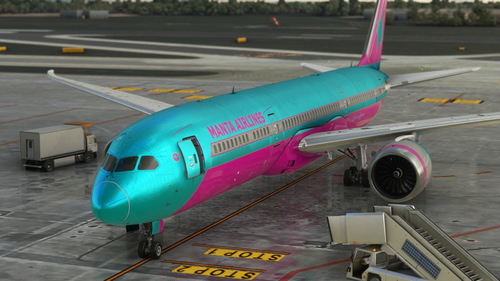 Horizon Simulations Boeing 787-9 G-SIMD Manta Airlines A320 Sim Pilot