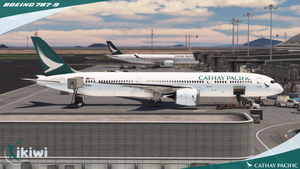 HorizonSim Boeing 787-9 Cathay Pacific 2015 Livery 8K thumbnail 5