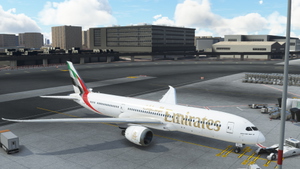 HorizonSim Boeing 787-9 Emirates 2023 Livery Dirty 8K thumbnail 6