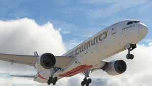 HorizonSim Boeing 787-9 Emirates 2023 Livery Dirty 8K thumbnail 8