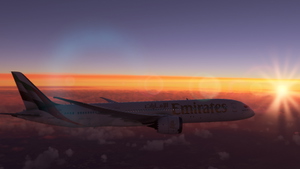 HorizonSim Boeing 787-9 Emirates 2023 Livery Dirty 8K thumbnail 18