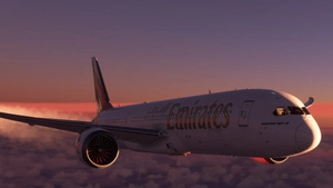 HorizonSim Boeing 787-9 Emirates 2023 Livery Dirty 8K thumbnail 20