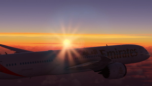 HorizonSim Boeing 787-9 Emirates 2023 Livery Dirty 8K thumbnail 22