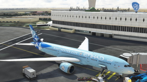 HorizonSim Boeing 787-9 Etihad Airways Manchester City A6-BND Dirty 8K thumbnail 5