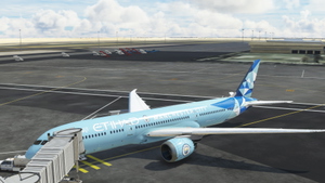 HorizonSim Boeing 787-9 Etihad Airways Manchester City A6-BND Dirty 8K thumbnail 6