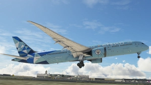 HorizonSim Boeing 787-9 Etihad Airways Manchester City A6-BND Dirty 8K thumbnail 9
