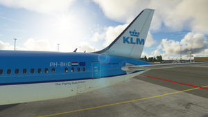 HorizonSim Boeing 787-9 KLM PH-BHE 100 Years Dirty 8K thumbnail 3