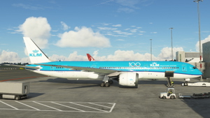 HorizonSim Boeing 787-9 KLM PH-BHE 100 Years Dirty 8K thumbnail 6