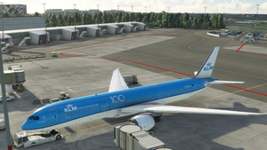 HorizonSim Boeing 787-9 KLM PH-BHE 100 Years Dirty 8K thumbnail 7