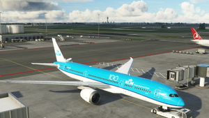 HorizonSim Boeing 787-9 KLM PH-BHE 100 Years Dirty 8K thumbnail 8