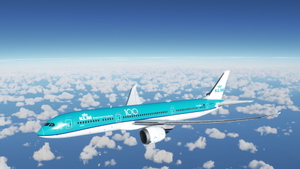HorizonSim Boeing 787-9 KLM PH-BHE 100 Years Dirty 8K thumbnail 19