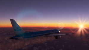 HorizonSim Boeing 787-9 KLM PH-BHE 100 Years Dirty 8K thumbnail 22