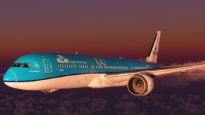 HorizonSim Boeing 787-9 KLM PH-BHE 100 Years Dirty 8K thumbnail 24