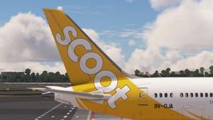 HorizonSim Boeing 787-9 Scoot 9V-OJA Dirty 8K thumbnail 3