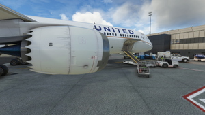 HorizonSim Boeing 787-9 United Airlines N13954 Dirty 8K thumbnail 2