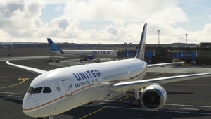 HorizonSim Boeing 787-9 United Airlines N13954 Dirty 8K thumbnail 8