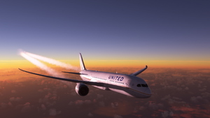 HorizonSim Boeing 787-9 United Airlines N13954 Dirty 8K thumbnail 19