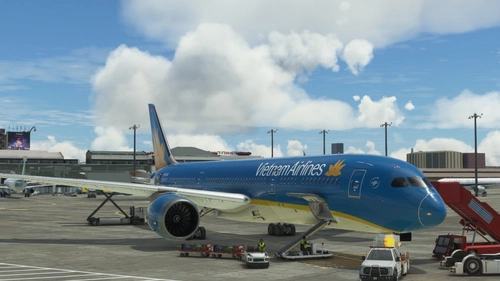 HorizonSim Boeing 787-9 Vietnam Airlines VN-A862 Dirty 8K
