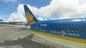 HorizonSim Boeing 787-9 Vietnam Airlines VN-A862 Dirty 8K thumbnail 4