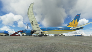 HorizonSim Boeing 787-9 Vietnam Airlines VN-A862 Dirty 8K thumbnail 7