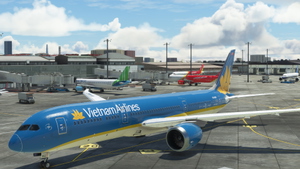 HorizonSim Boeing 787-9 Vietnam Airlines VN-A862 Dirty 8K thumbnail 9