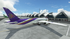 HorizonSim Boeing 787-9 Thai Airways HS-TWB Dirty 8K thumbnail 3