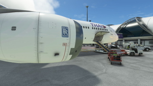 HorizonSim Boeing 787-9 Thai Airways HS-TWB Dirty 8K thumbnail 4