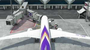 HorizonSim Boeing 787-9 Thai Airways HS-TWB Dirty 8K thumbnail 6