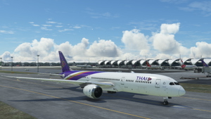 HorizonSim Boeing 787-9 Thai Airways HS-TWB Dirty 8K thumbnail 10