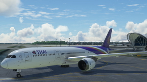 HorizonSim Boeing 787-9 Thai Airways HS-TWB Dirty 8K thumbnail 12