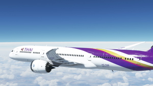 HorizonSim Boeing 787-9 Thai Airways HS-TWB Dirty 8K thumbnail 18