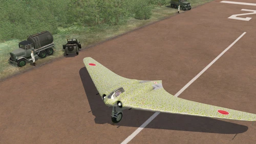 Horten IX (Ho229) Japanese Camouflaged Version
