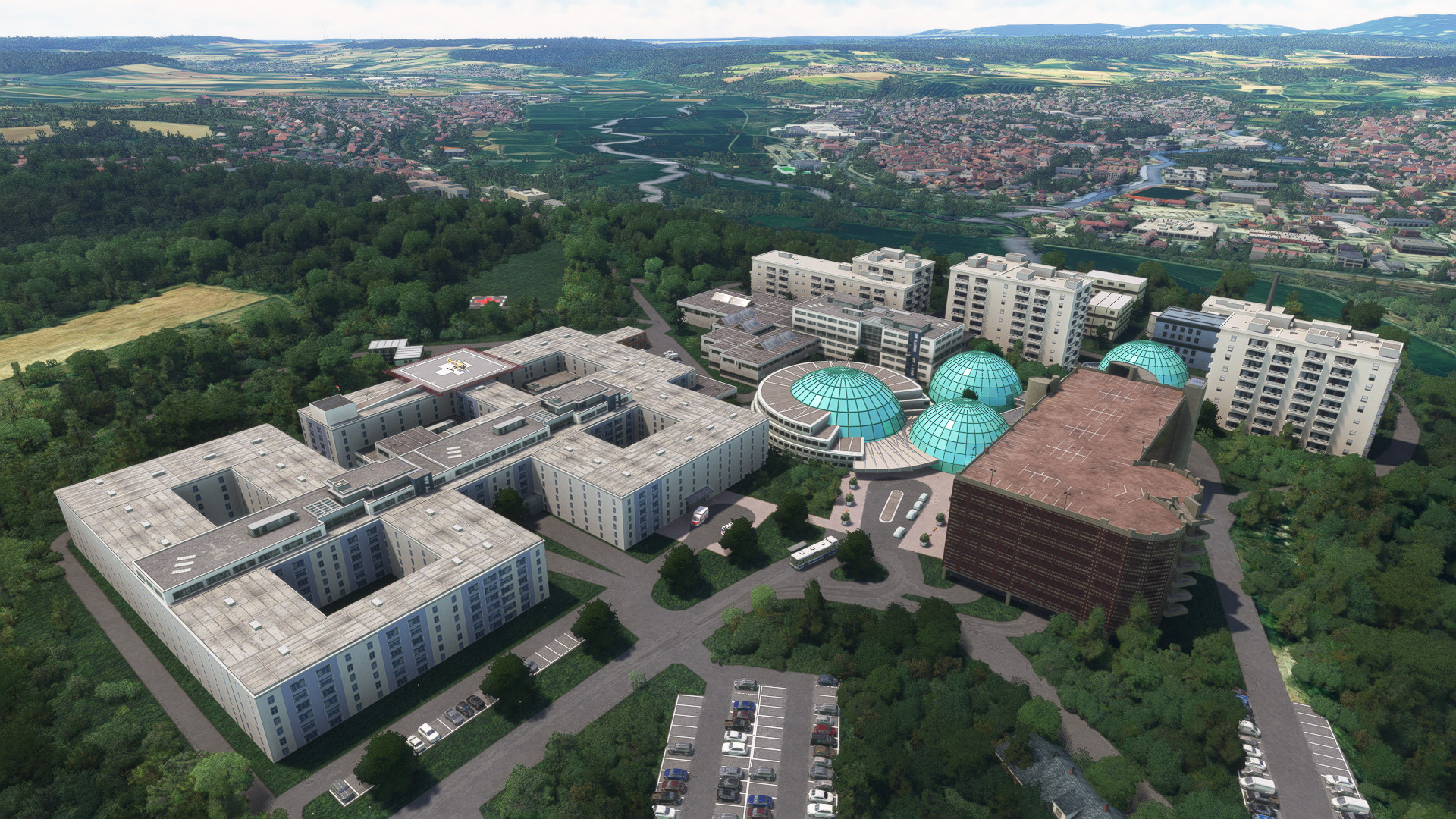 Hospital Helipads in southern germany - Megapack - Image 1