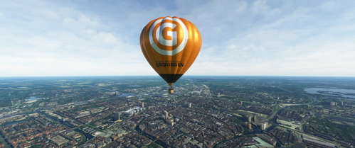 Hot Air Balloon HPG - Er Gaat Niets Boven Groningen