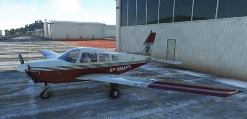 ALAS / JUST FLIGHT PA28 WARRIOR II (HP-1580AP)