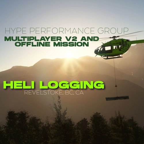 HPG Airbus H145 Action pack: Revelstoke Heli Logging Mission