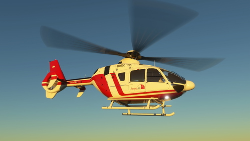 HPG H135 Surya Air PK-FGJ