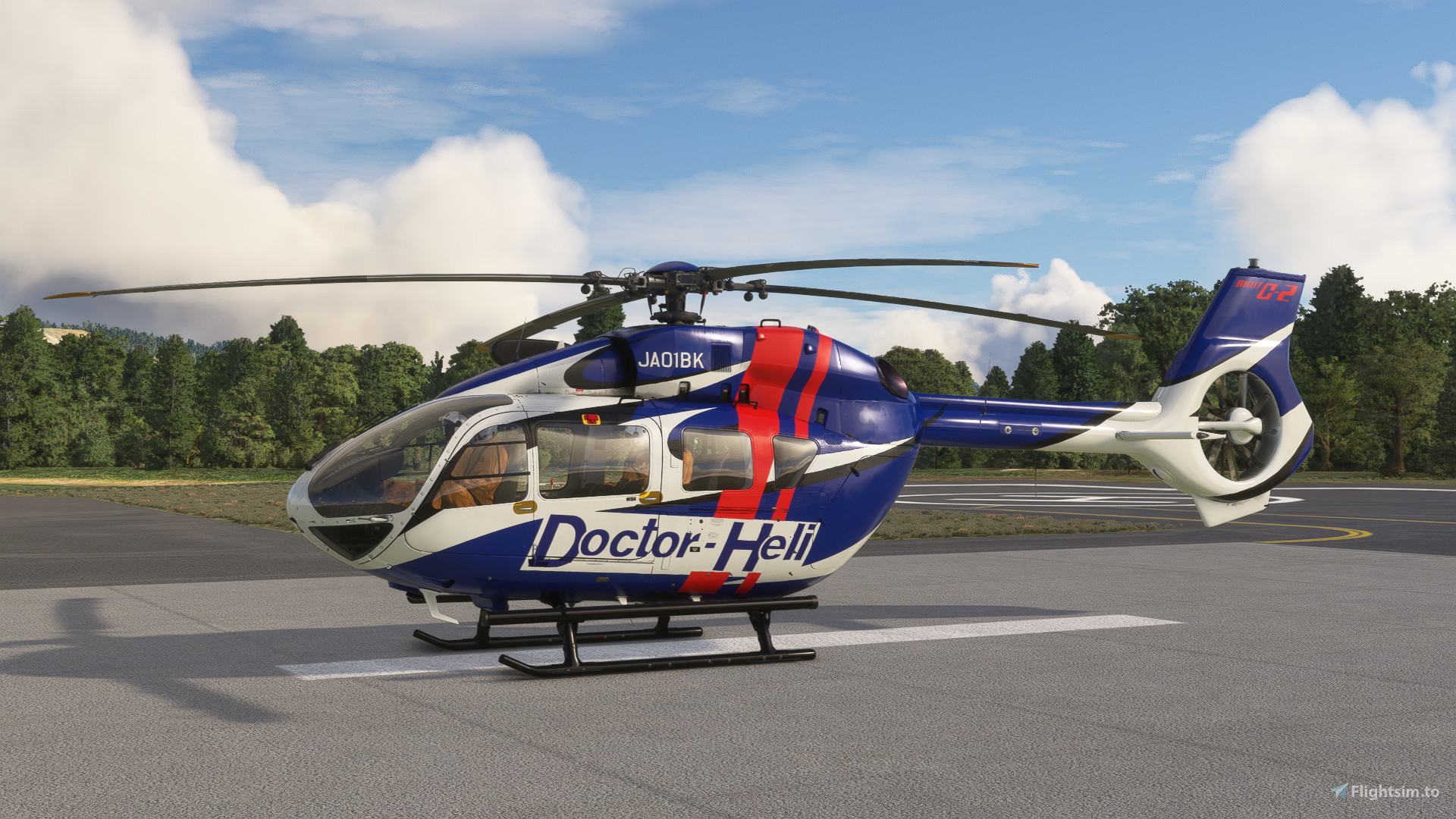 HPG H145 Doctor Heli | Kawasaki Heavy Industries | JA01BK のために