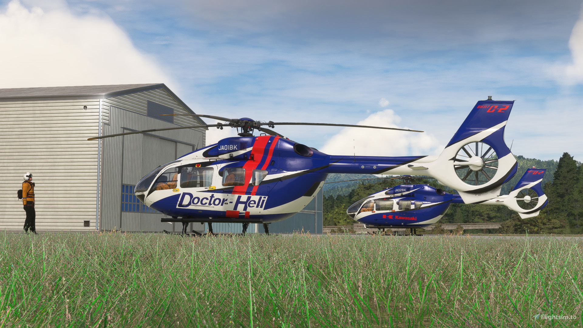 HPG H145 Doctor Heli | Kawasaki Heavy Industries | JA01BK のために