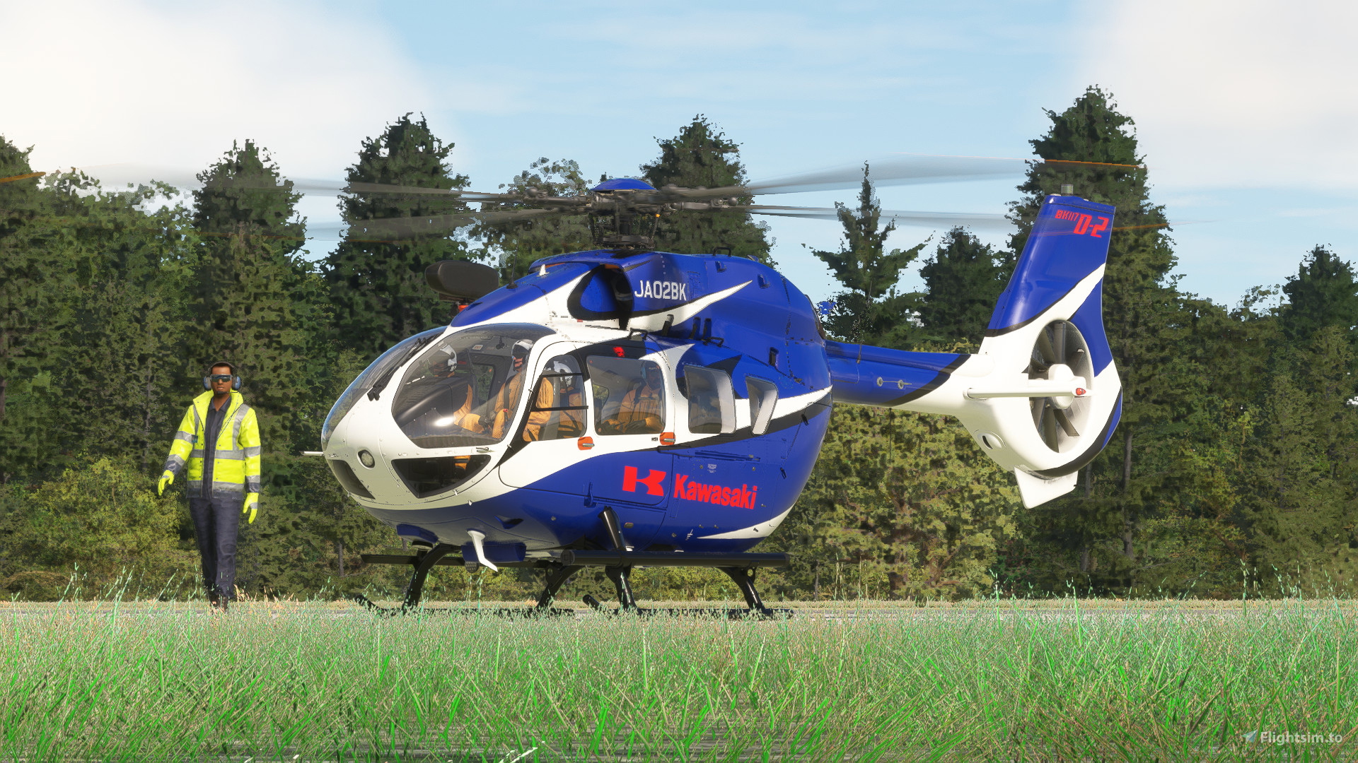 HPG H145 | Kawasaki Heavy Industries | JA02BK のために Microsoft