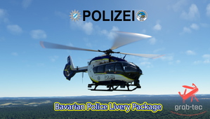 HPG H145 Bavarian Police (Polizei) LiveryPack  CIV/CIVC/MIL/MILC/EMS/FIRE/OFS thumbnail 1