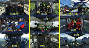 HPG H145 Bavarian Police (Polizei) LiveryPack  CIV/CIVC/MIL/MILC/EMS/FIRE/OFS thumbnail 21