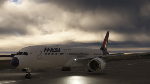 HS 787-9 Malév FICTIONAL livery