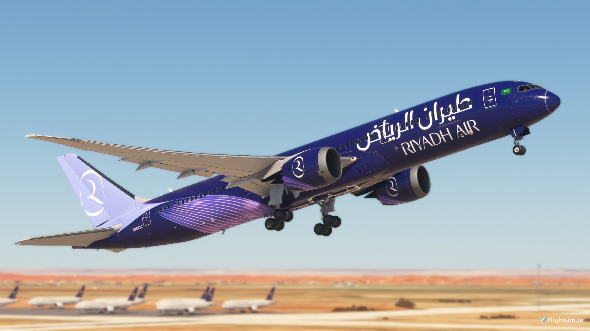 HS 787-9 Riyadh Air [8K] - Image 1