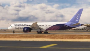 HS 787-9 Riyadh Air White Livery [8K] thumbnail 4